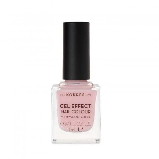 KORRES Gel Effect Nail Colour No 05 Candy Pink lac de unghii 11ml