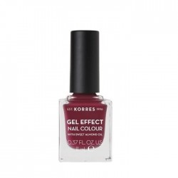 KORRES Gel Effect Nail Colour No 74 Berry Addict 11ml