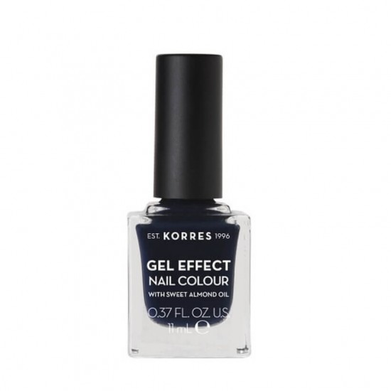 KORRES Gel Effect Nail Polish No. 88 Steel Blue 11ml KORRES Gel Effect Nail Polish No. 88 Steel Blue 11ml