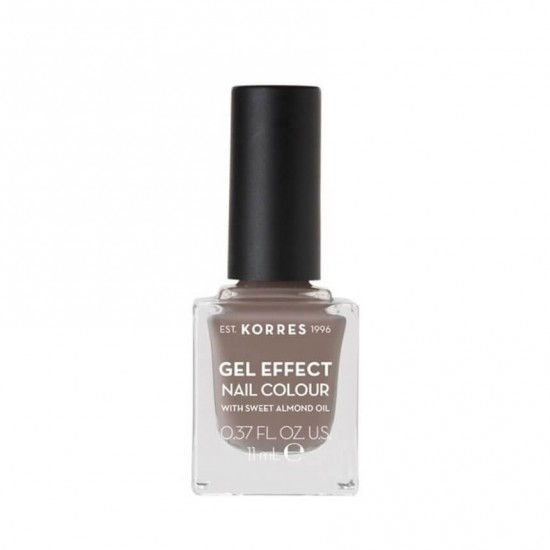 KORRES Gel Effect Nail Polish No. 95 Gray 11ml KORRES Gel Effect Nail Polish No. 95 Gray 11ml