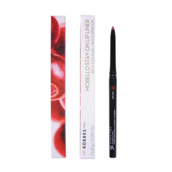 KORRES Morello Stay-On Lip Liner 03 Wine Red 0.35g