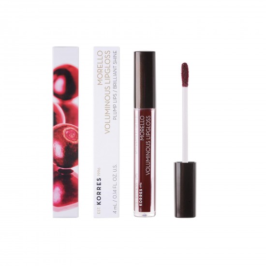 KORRES Morello Voluminous Lipgloss Plump Lips 58 Bloddy Cherry – Ζουμερό Κεράσι 4ml