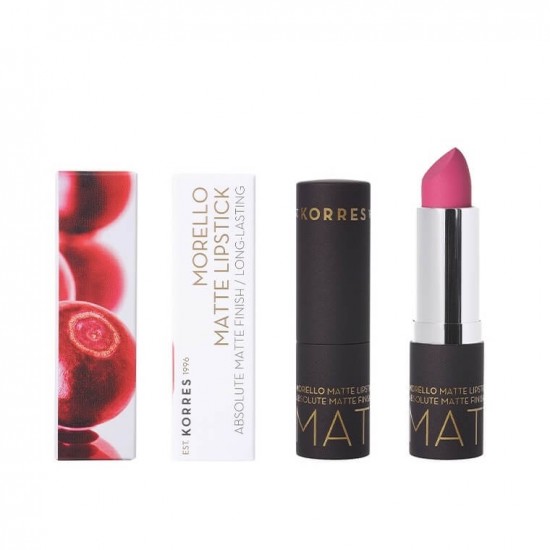 KORRES Morello Matte Lipstick 75 Strawberry Fields матовая помада для губ 3.5 гр