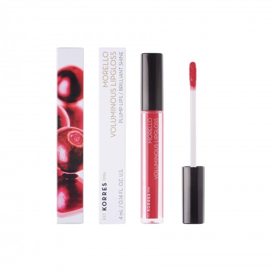 KORRES Morello Voluminous Lipgloss Plump Lips 19 Watermelon 4ml KORRES Morello Voluminous Lipgloss Plump Lips 19 Watermelon 4ml