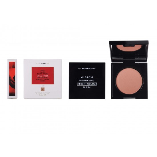 KORRES Wild Rose Glow Color with Vivid Color Blsuh 31 Light Bronze 5.5g KORRES Wild Rose Glow Color with Vivid Color Blsuh 31 Light Bronze 5.5g