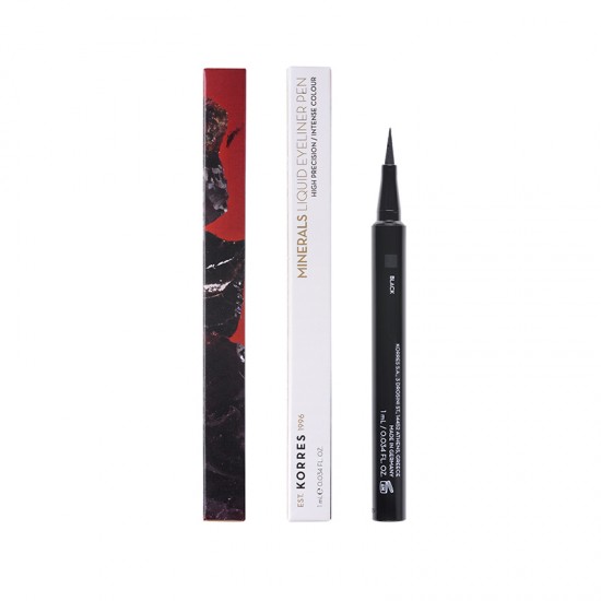 KORRES Minerals Liquid Eyeliner Pen No. 01 – Black 1ml