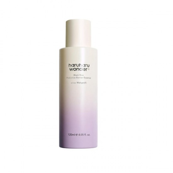 Haruharu Wonder Black Rice Probiotics Barrier Soothing & Moisturizing Essence Face for Detoxification & Firming 120ml