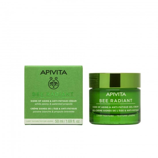 APIVITA Bee Radiant Signs of Aging & Anti-Fatigue Gel-Cream - Light Texture 50ml