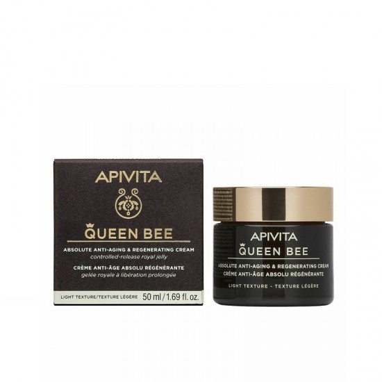 APIVITA Queen Bee Absolute Crema Anti-Imbatranire si Regeneratoare - Textura usoara 50ml