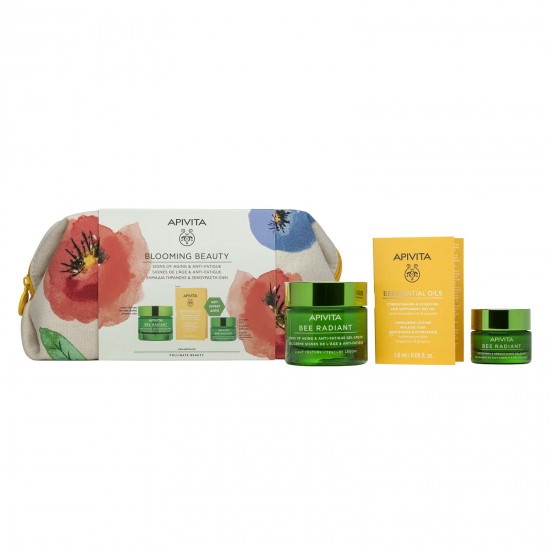 APIVITA Blooming Beauty Bee Radiant Face Cream Light Texture with Gift night cream 15ml and Beessential Oils 1.6ml APIVITA Blooming Beauty Bee Radiant Face Cream Light Texture with Gift night cream 15ml and Beessential Oils 1.6ml