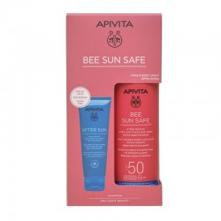 APIVITA Bee Sun Safe Hydra Melting Ultra-Light Face & Body Spray SPF50 200ml & After Sun 100ml