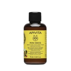APIVITA Mini Bees Gentle Children's Shower Gel Hair & Body 75ml