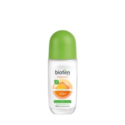 Bioten Roll-On Deodorant with Antiperspirant, Vitamin C 48 Hours, 50ml Bioten Roll-On Deodorant with Antiperspirant, Vitamin C 48 Hours, 50ml