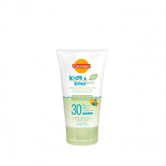 CARROTEN Kids & Baby Pure Солнцезащитный лосьон для лица и тела SPF30 125 мл