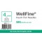MedExel WellFine Insuline pen needles 32G (0.23)x4mm 100 pieces