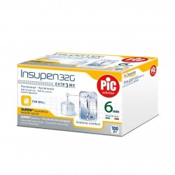 Disposable needles PIC Solution Insupen 32G x 6mm 100 pieces