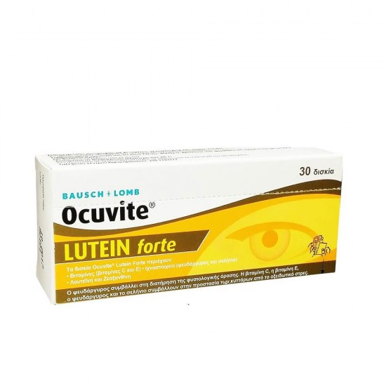 BAUSCH & LOMB Ocuvite Lutein Forte 30 tabs
