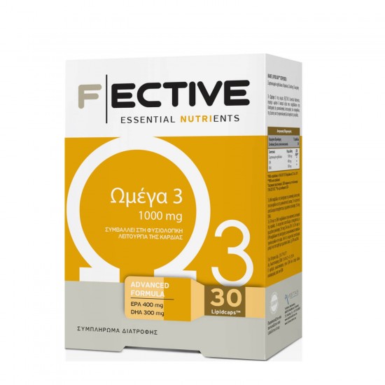 F Ective Omega-3 1000 mg 30 lipidcaps F Ective Omega-3 1000 mg 30 lipidcaps