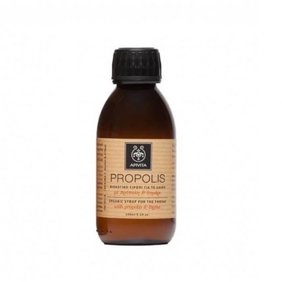 APIVITA Organic Propolis Syrup for the Throat 150ml