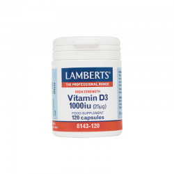 Lamberts Vitamin D3 1000 IU 25μg 120 caps Lamberts Vitamin D3 1000 IU 25μg 120 caps