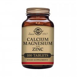 Solgar Calcium Magnesium plus Zinc 100 tablets