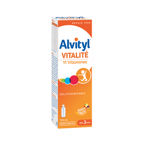 ALVITYL Sirop Vitalite - de la varsta de 3 ani 150ml