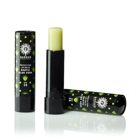 GARDEN Lip Care Precious Exotic Aloe Vera SPF15 Lip Balm για την Περιποίηση και Προστασία των Χειλιών 5.2gr