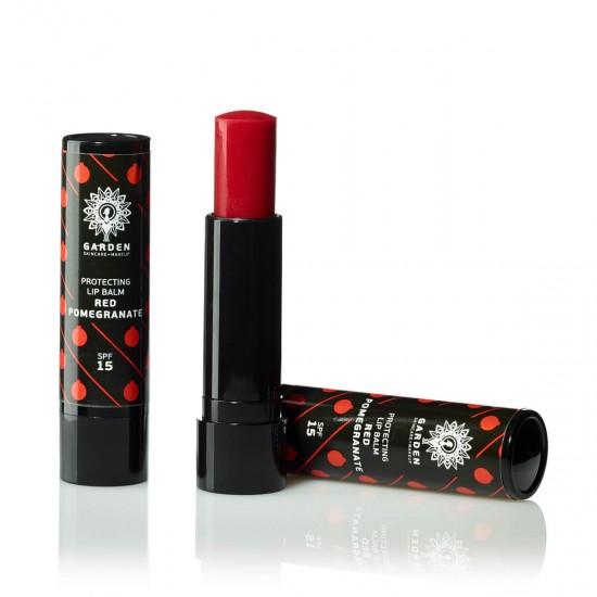 GARDEN Lip Care Red Pomegranate, Balm για την Περιποίηση και Προστασία των Χειλιών 5.2gr