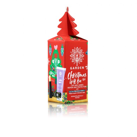 GARDENChristmas Gift Box No3 Lip Care Honey & Rich Hand Cream 30ml GARDENChristmas Gift Box No3 Lip Care Honey & Rich Hand Cream 30ml