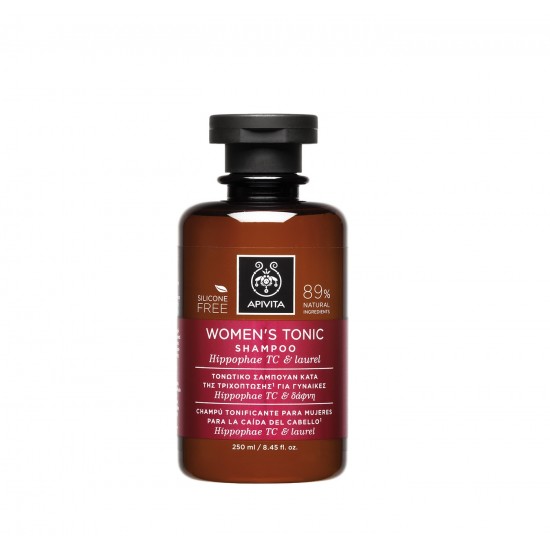APIVITA Women's Tonic Shampoo with Sea Buckthorn TC & Laurel 250ml