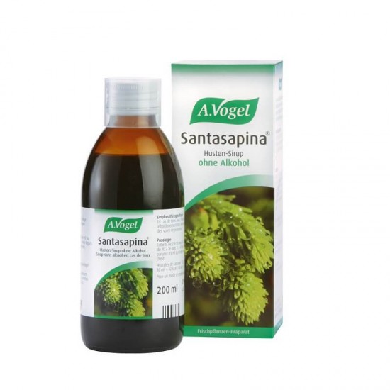 Supliment alimentar Cough Syrup, A.VOGEL Santasapina fara alc. 200ml