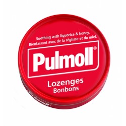 PULMOLL pastilles with licorice and honey flavor 75g