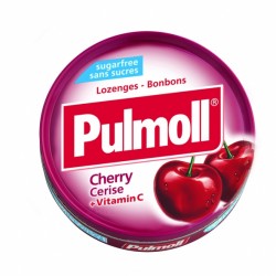 PULMOLL sugar-free pastilles with cherry and cinnamon flavor with sweeteners 45g