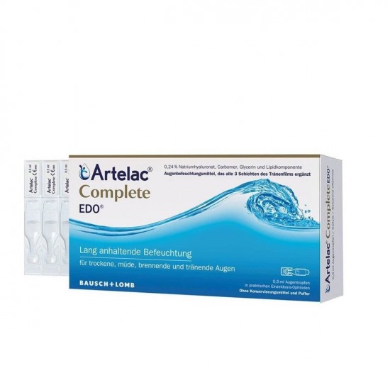 BAUSCH & LOMB Artelac Complete Eye Drops 30 x 0.5 ml