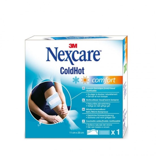 3M NexCare ColdHot Therapy Pack Comfort (11.5cm x 26cm) 2 σε 1 Παγοκύστη & Θερμοφόρα 1τμχ