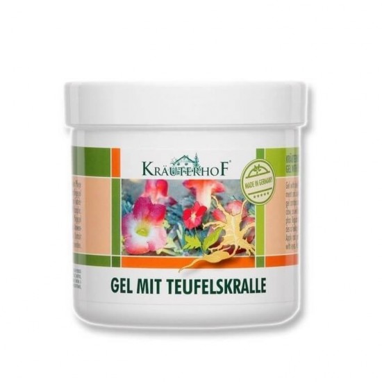 KRAUTERHOF Massage Gel with Devil’s Claw and Eucalyptus 250ml