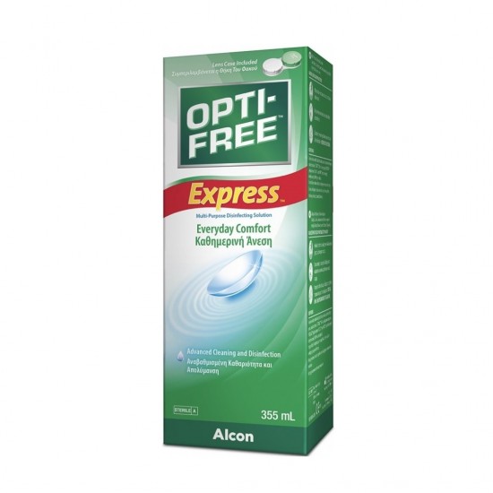 ALCON Opti-Free Express Υγρό Φακών Επαφής 355ml