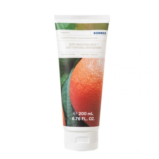 KORRES Body Smoothing Milk Grapefruit , Ενυδατικό Γαλάκτωμα Σώματος Grapefruit 200ml