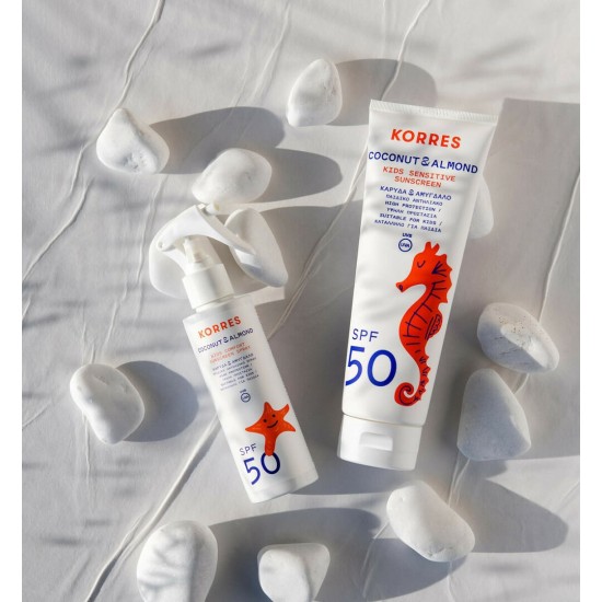 KORRES Coconut Almond Kids Солнцезащитный спрей Comfort SPF50 150 мл