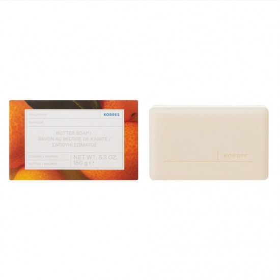 KORRES Kumquat Butter Soap Σαπούνι Σώματος Κουμκουάτ 150gr