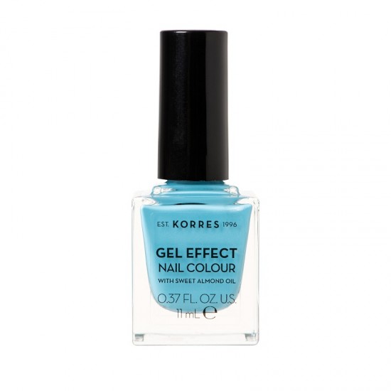 Lac de unghii, KORRES Gel Effect Nail Colour 81 Oceanid 11ml