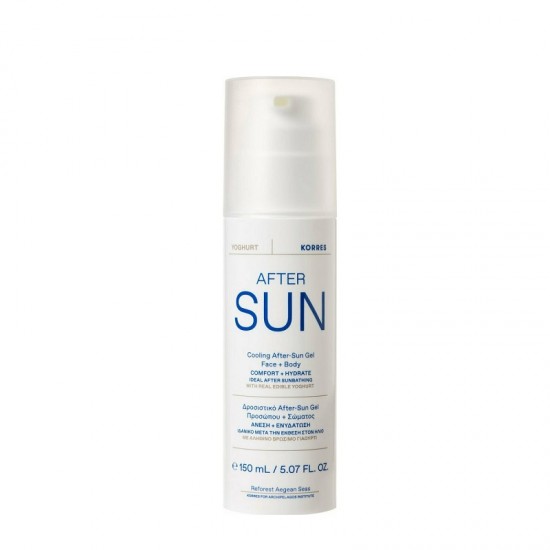 KORRES Refreshing after-sun yogurt gel for face and body 150ml KORRES Refreshing after-sun yogurt gel for face and body 150ml