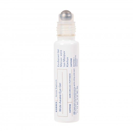 KORRES Greek Yogurt Wide Awake eye gel against dark circles 15ml KORRES Greek Yogurt Wide Awake eye gel against dark circles 15ml