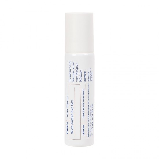 KORRES Greek Yogurt Wide Awake eye gel against dark circles 15ml KORRES Greek Yogurt Wide Awake eye gel against dark circles 15ml