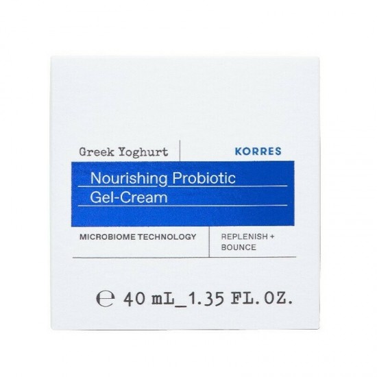 KORRES Nourishing Probiotic Cream-Gel with Greek Yogurt for normal - combination skin 40ml