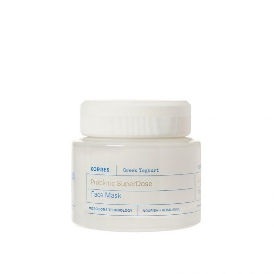 KORRES Face Mask with Greek Yogurt and Probiotics Super Dose 100ml KORRES Face Mask with Greek Yogurt and Probiotics Super Dose 100ml