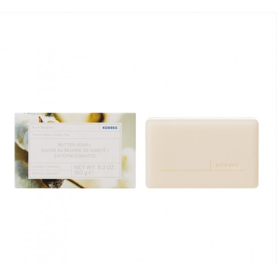 KORRES Pure Cotton Butter Soap 150g