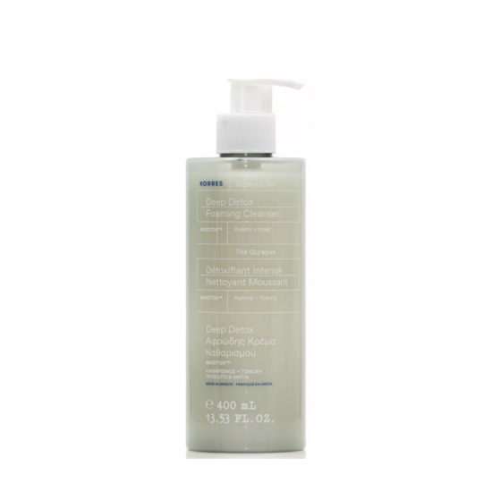 KORRES Olympus Tea Foaming Cleansing Cream 400ml