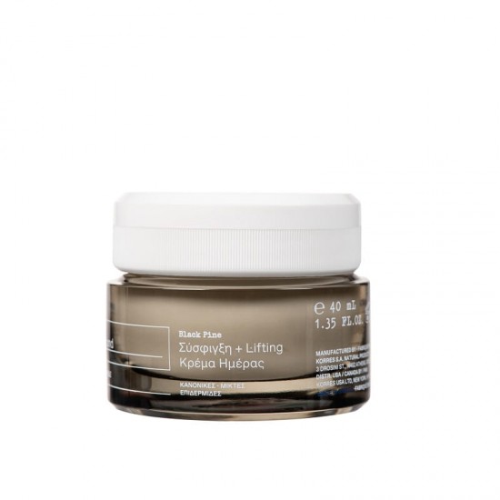 KORRES BLACK PINE 4D Bounce Firming Moisturizer Normal Combination Skin + Sculpt + Lift  Serum 40ml