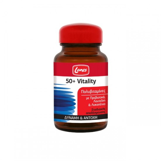 LANES Multi 50+ Vitality 30 tablets